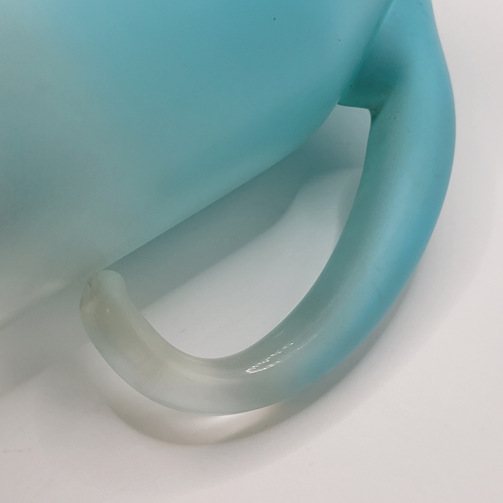 VTG Blue Bleno Pitcher | Gold Trim | 9.5" - Picture 6 of 11